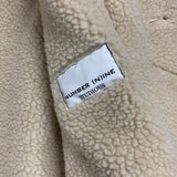 [M] Number Nine Fleece Lined Long Coat Jacket