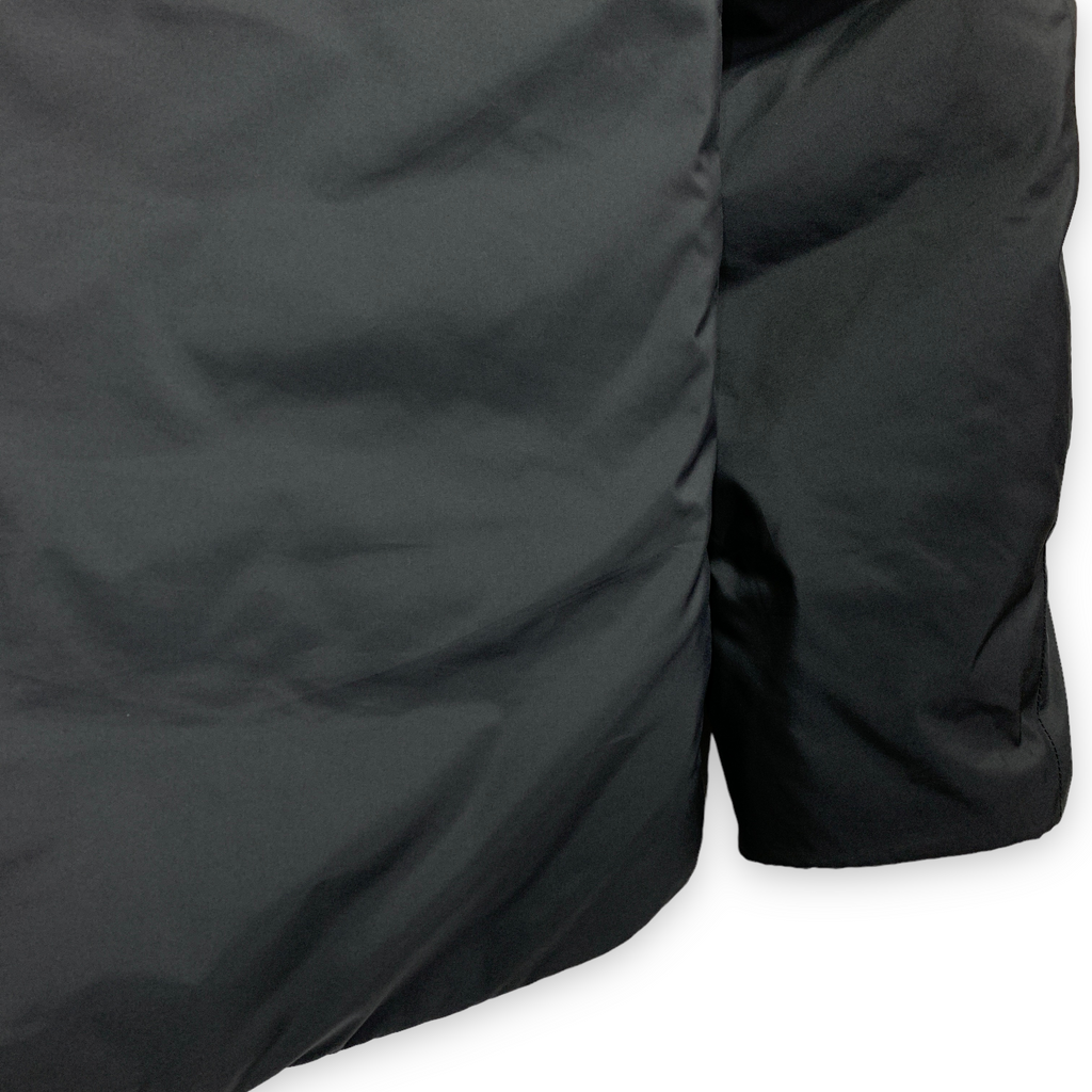 [M] Number Nine Logo Down Puffer Jacket Charcoal – StylisticsJapan.com