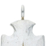 GORO'S SILVER LARGE ARROWHEAD WITH GOLD MEDAL