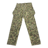 [2] VISVIM CAMO VETERANS CRASH WIDE PANTS KHAKI