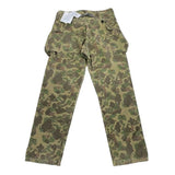 [2] VISVIM CAMO VETERANS CRASH WIDE PANTS KHAKI