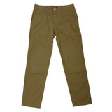 UNDERCOVER 17SS UCS4501-2 HEM LINING STRIPE STRAIGHT PANTS BROWN