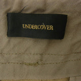 UNDERCOVER 17SS UCS4501-2 HEM LINING STRIPE STRAIGHT PANTS BROWN