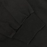 [4] AURALEE LUSTER PLAITING HI NECK L/S TEE DK GREY
