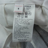 [1] VISVIM 22SS STETSON SLACKS SEERSUCKER STRIPED PANTS WHITE X BLACK
