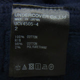 UNDERCOVER UCV4505-4 BRUSHED BACK SWEATPANTS DARK NAVY