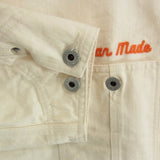 [L] HUMAN MADE EMBROIDERED COVERALL JACKET OFF-WHITE