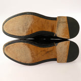 [10] VISVIM PATRICIAN MID WT-FOLK WINGTIP BOOTS BLACK