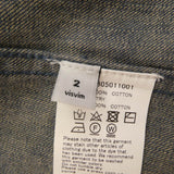 [2] VISVIM LHAMO SHIRT BAMBOO DENIM BLUE