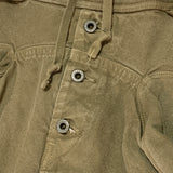 [S] Kapital Cotton Canvas Saurel Nouvelle Pants Olive