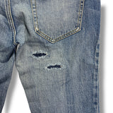 [S] Number Nine Nano Universe Slim Distressed Denim Jeans Indigo