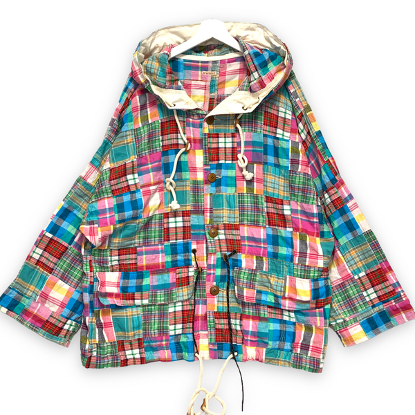 L] Kapital Madras Plaid Patchwork Parka Jacket – StylisticsJapan.com
