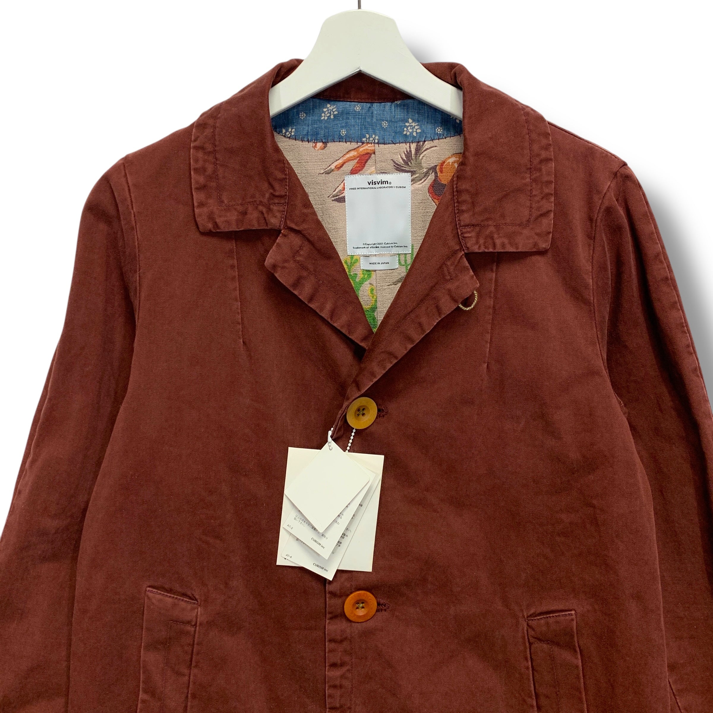 S] VISVIM 14AW Mies Coat Burgundy – StylisticsJapan.com