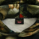 [M] SUPREME 15SS x UNDERCOVER ALLOVER PRINT SIDE-ZIP HOODED SWEATSHIRT GREEN