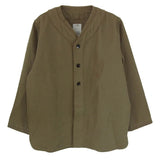 [M] VISVIM 17AW DUGOUT SHIRT Wool Linen baseball jersey