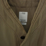 [M] VISVIM 17AW DUGOUT SHIRT Wool Linen baseball jersey