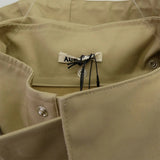 [1] AURALEE HIGH-DENSITY BONDED COTTON GABARDINE BLOUSON JACKET