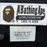 NEW! Bape One Point Bape Head Embroidered 5 Panel Hat Cap