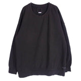 [3] VISVIM JUMBO SWEAT CREW L/S DARK BROWN