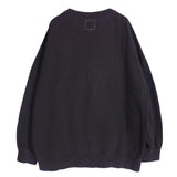 [3] VISVIM JUMBO SWEAT CREW L/S DARK BROWN