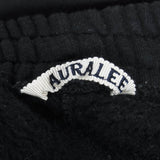 [4] AURALEE SWEATPANTS BLACK
