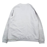 UNDERCOVER UI1C4804 UNDERCOVERISM SLEEVE-PANELED CREWNECK SWEATSHIRT GREY