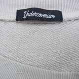 UNDERCOVER UI1C4804 UNDERCOVERISM SLEEVE-PANELED CREWNECK SWEATSHIRT GREY