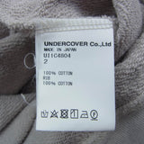 UNDERCOVER UI1C4804 UNDERCOVERISM SLEEVE-PANELED CREWNECK SWEATSHIRT GREY