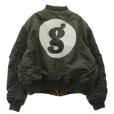 [L] SUPREME × GOODENOUGH REVERSIBLE MA-1 BOMBER JACKET