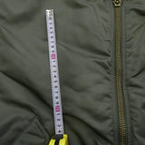[L] SUPREME × GOODENOUGH REVERSIBLE MA-1 BOMBER JACKET