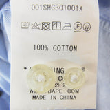 [M] A BATHING APE LOGO EMBROIDERY LONG SLEEVE SHIRT