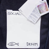 [S] VISVIM 19AW SS TRAVAILLER BRACES PANTS UNWASHED SELVEDGE DENIM