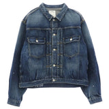 [XL] VISVIM 25AW SS 101X JKT DMGD-1010 13oz SOCIAL SCULPTURE DENIM JACKET COAT