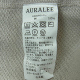 [4] AURALEE SUPER SOFT SWEAT BIG B/O PULLOVER HOODIE