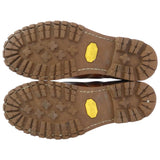[9] VISVIM FIL SCOUT MOC TOE LEATHER SHOES BROWN