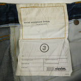 [3] VISVIM 19AW SOCIAL SCULPTURE DRY DENIM-3 INDIGO