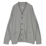 [3] VISVIM SELMER LONG CARDIGAN GREY