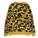 [L] BAPE 1ST CAMO SHARK CREWNECK SWEAT BROWN