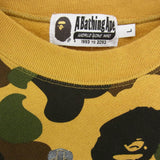 [L] BAPE 1ST CAMO SHARK CREWNECK SWEAT BROWN