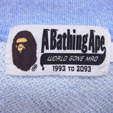 [L] A BATHING APE BAPE LOGO CREWNECK SWEATSHIRT