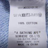 [L] A BATHING APE BAPE LOGO CREWNECK SWEATSHIRT