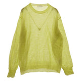 [4] AURALEE KID MOHAIR SHEER KNIT P/O LT GREEN