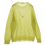 [4] AURALEE KID MOHAIR SHEER KNIT P/O LT GREEN