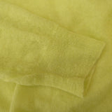 [4] AURALEE KID MOHAIR SHEER KNIT P/O LT GREEN