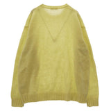 [5] AURALEE SHETLAND WOOL CASHMERE KNIT P/O YELLOW