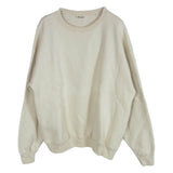 [5] AURALEE SMOOTH SOFT SWEAT P/O OFF WHITE