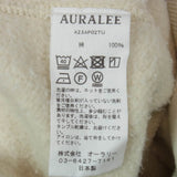 [5] AURALEE SMOOTH SOFT SWEAT P/O OFF WHITE