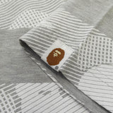 [M] A BATHING APE CAMO MOSAIC BORDER CREWNECK TEE