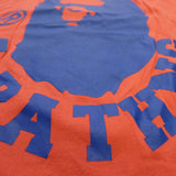 A BATHING APE DOUBLE-FACE FACE PATCH CREWNECK TEE