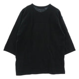 [L] BAPE WG FACE FOOTBALL SHIRT BLACK
